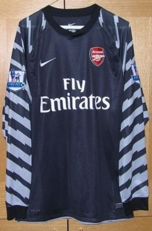 Arsenal FC 2010-11 GK Third Kit