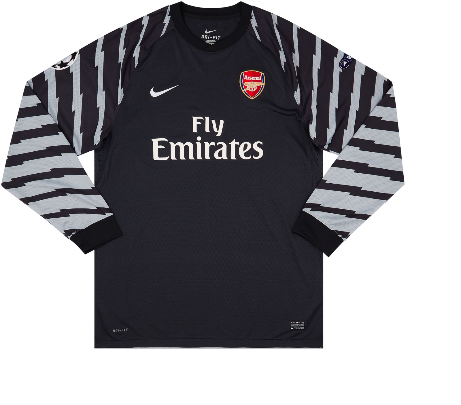 Arsenal FC 2010-11 GK Third Kit