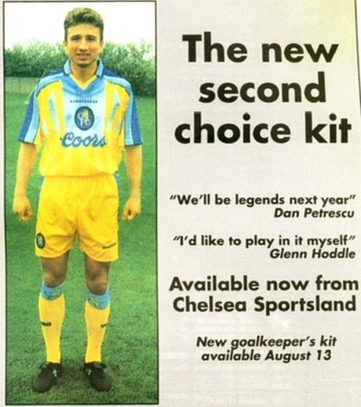 Chelsea FC 1996-97 Away Kit