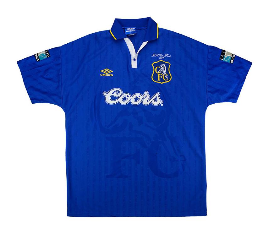 Chelsea FC 1996-97 FA Cup Final Kit