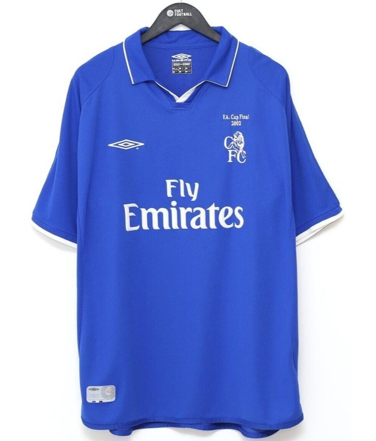 Chelsea FC 2001-02 FA Cup Final Kit