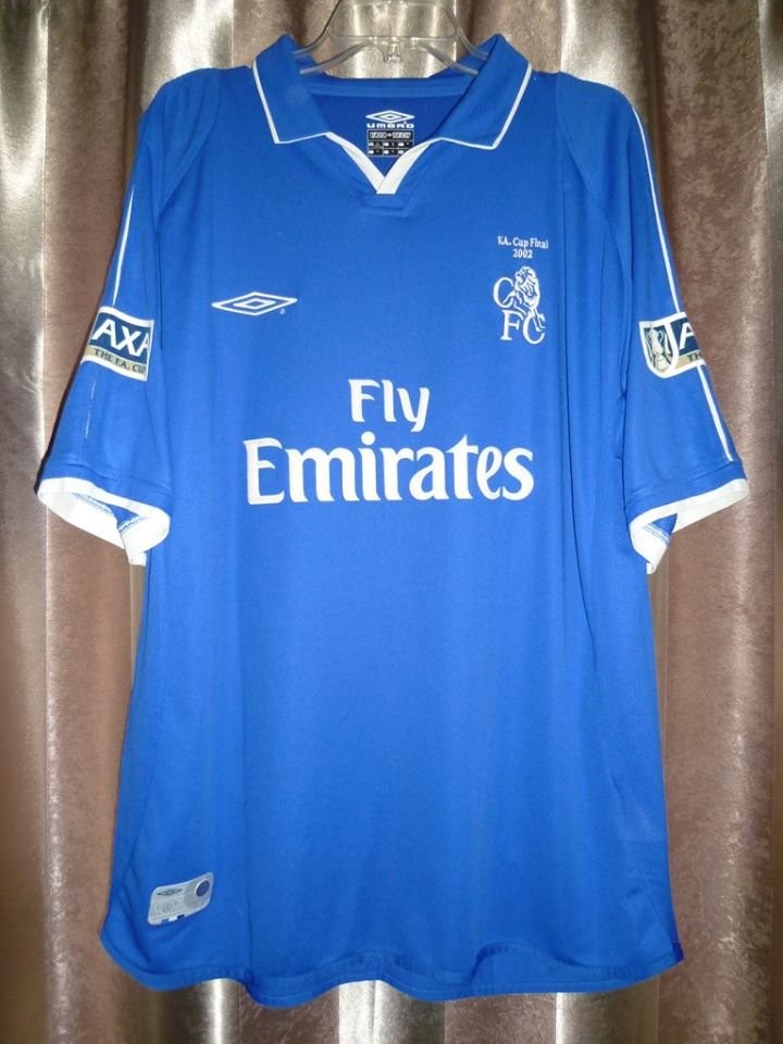 Chelsea FC 2001-02 FA Cup Final Kit