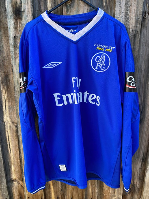 Chelsea FC 2004-05 EFL Cup Final Kit