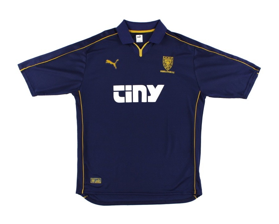 Wimbledon 2000-01 Home Kit