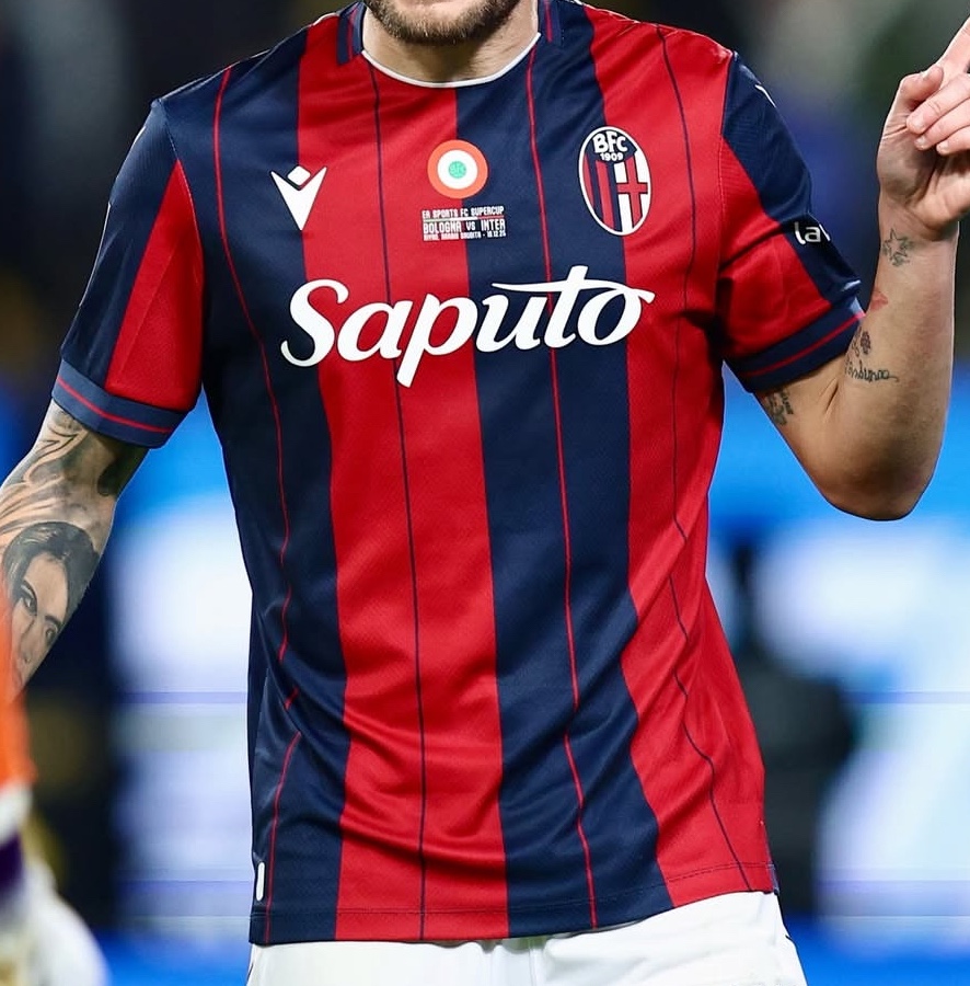 Bologna FC 2025-26 Supercoppa Italiana Home Kit