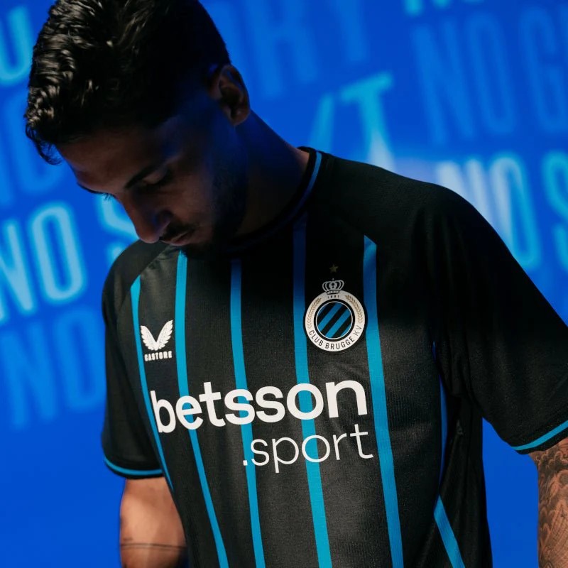 Club Brugge 2025-26 Champions League Home Kit