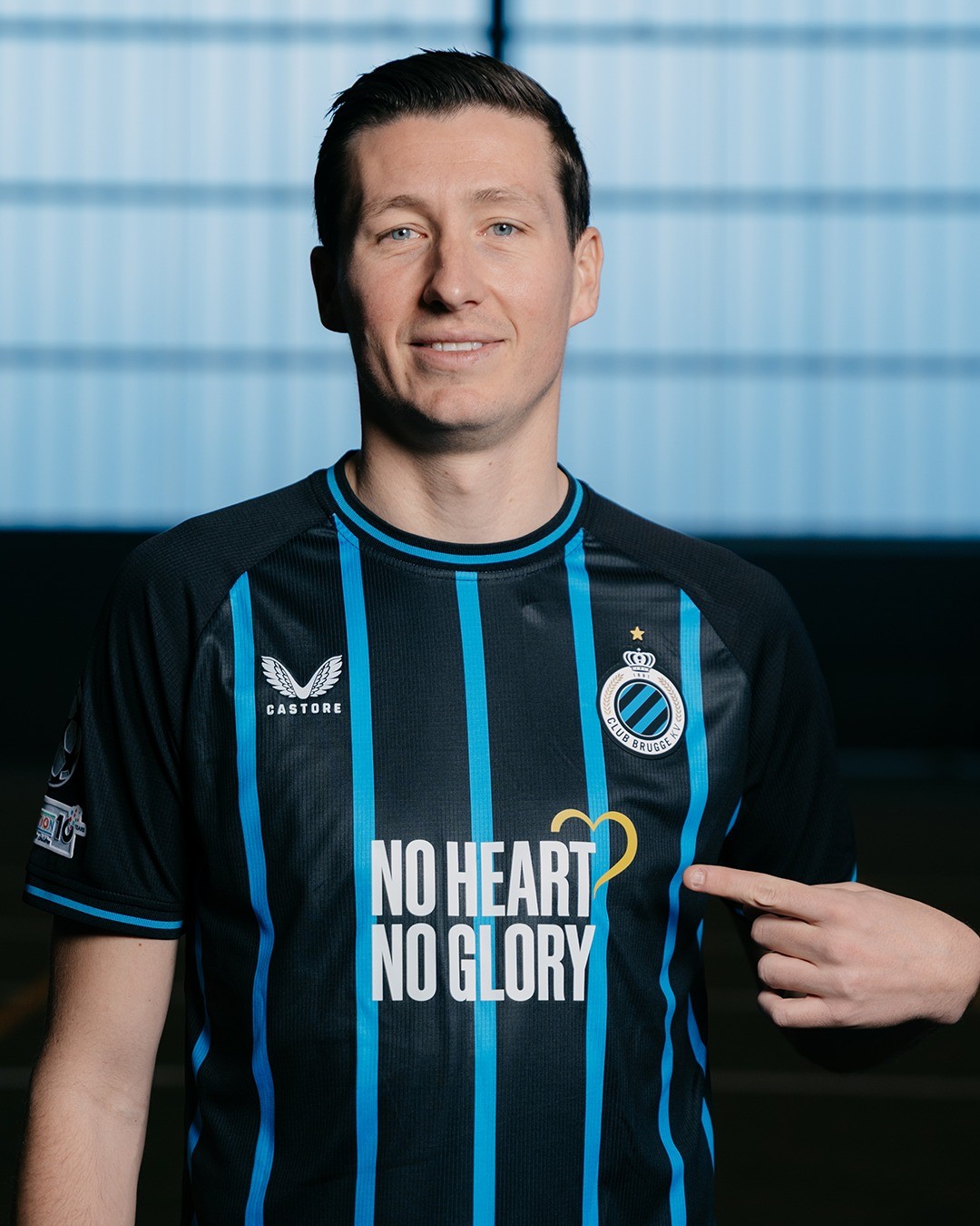Club Brugge 2025-26 Champions League Home V2 Kit