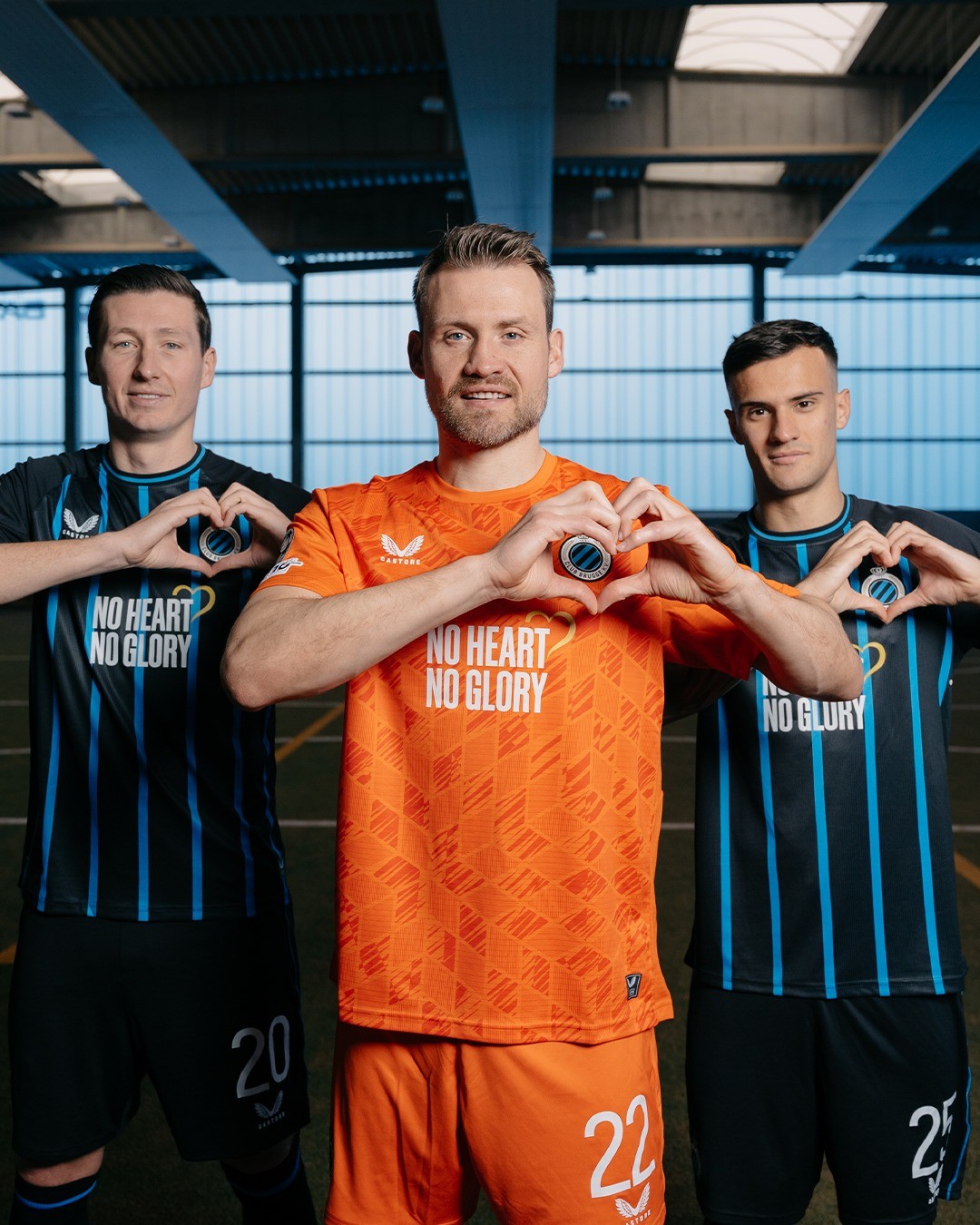 Club Brugge 2025-26 Champions League GK 1 V2 Kit