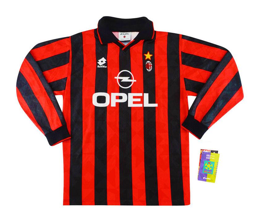 AC Milan 1995-96 Home Kit