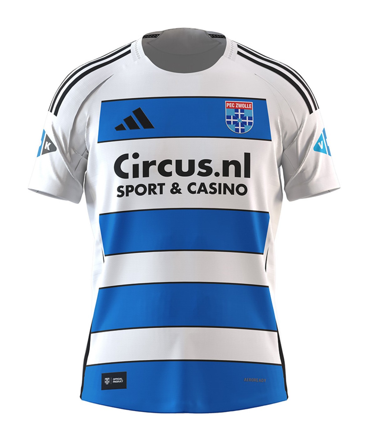 PEC Zwolle 2024-25 Home Kit