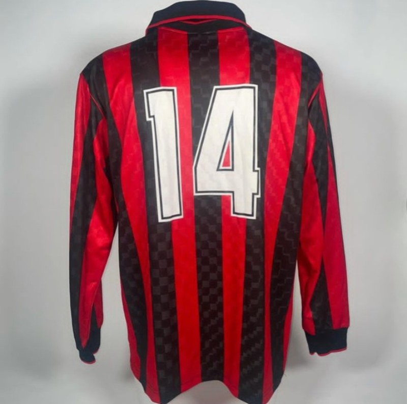 AC Milan 1995-96 UEFA Cup Home Kit