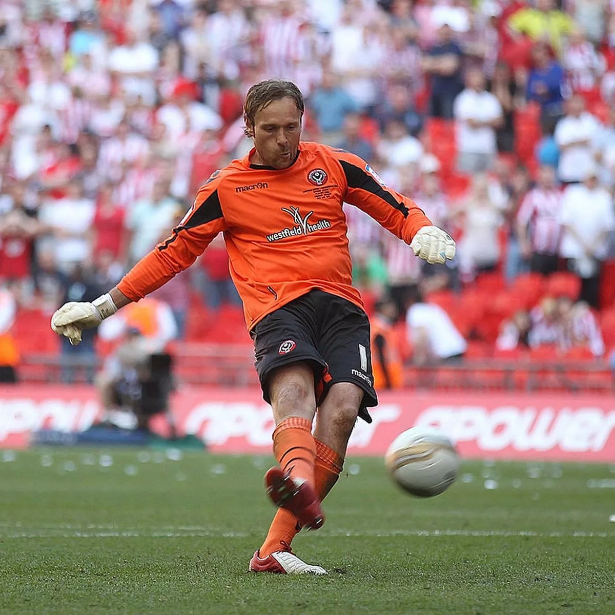Sheffield United 2011-12 GK 2 V2 Kit