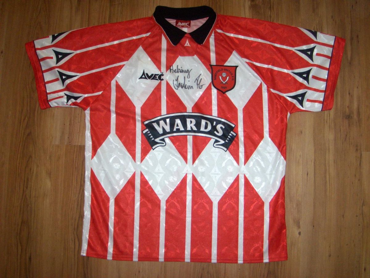 Sheffield United 1995-96 Home Kit