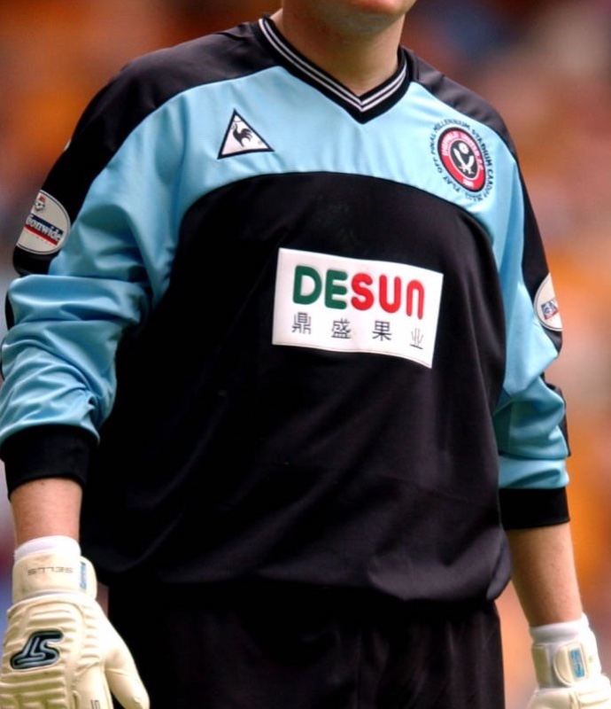 Sheffield United 2003-04 GK 3 Kit
