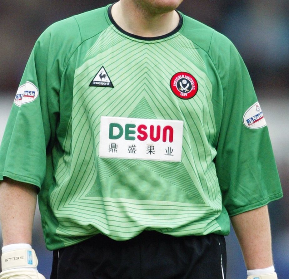 Sheffield United 2003-04 GK 4 Kit