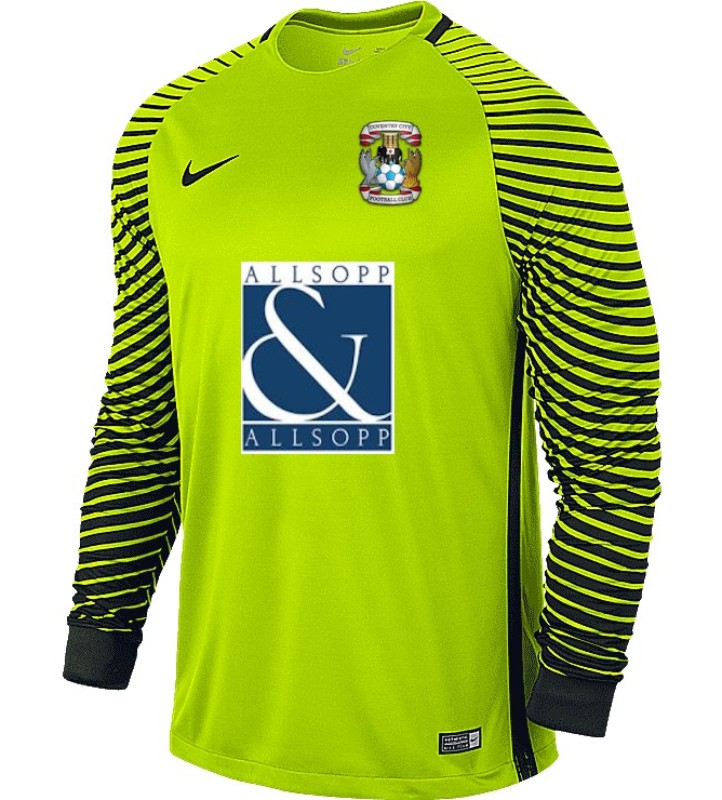 Coventry City 2016-17 GK 2 Kit