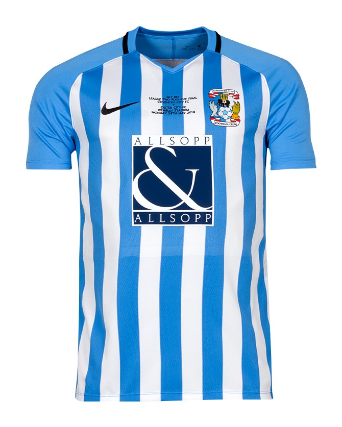 Coventry City 2017-18 EFL League Two Play-Off Final Kit