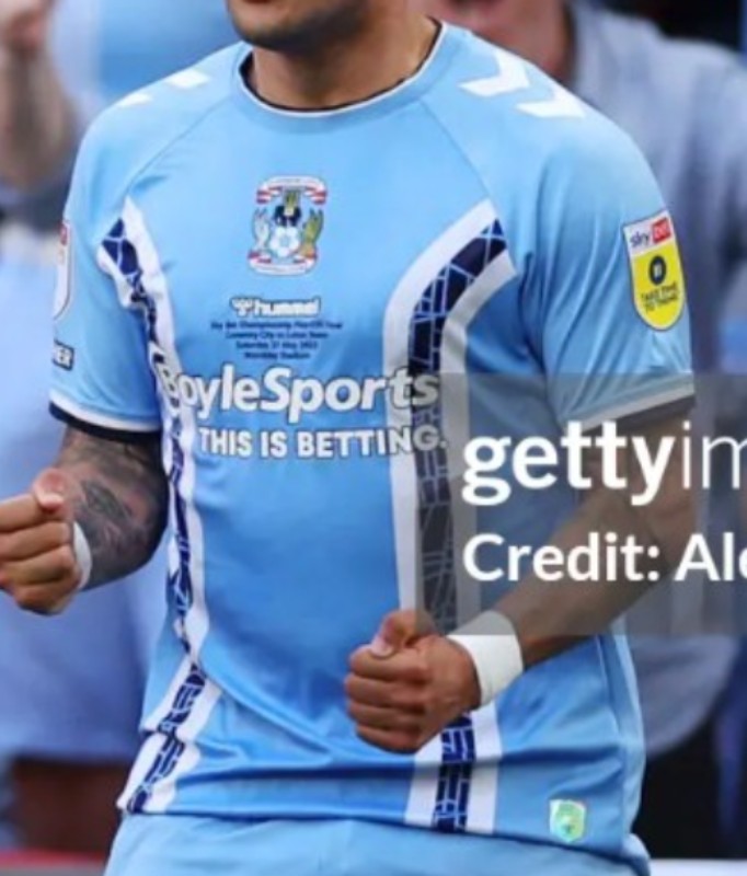 Coventry City 2022-23 EFL Championship Play-Off Final Kit