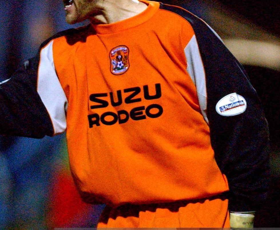 Coventry City 2003-04 GK 2 Kit