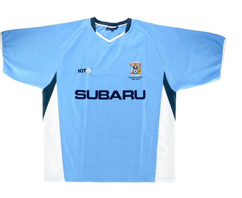 Coventry City 2004-05 Home Kit