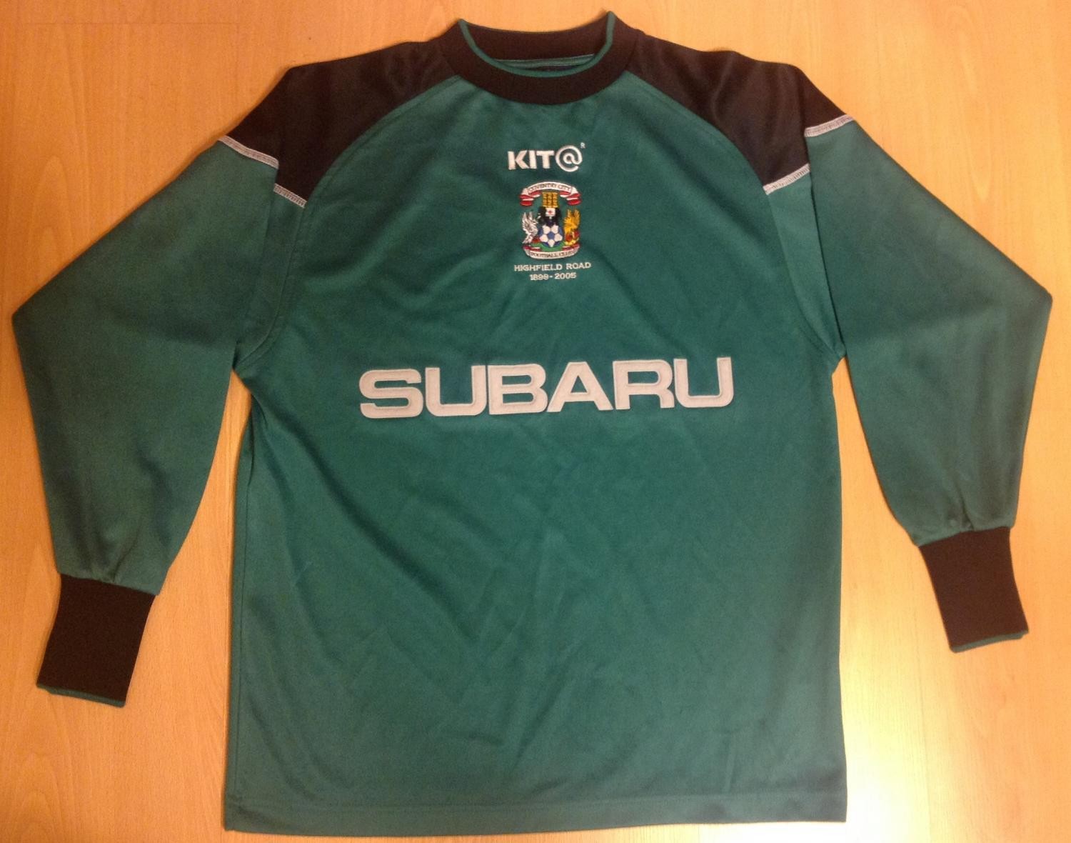 Coventry City 2004-05 GK 1 Kit