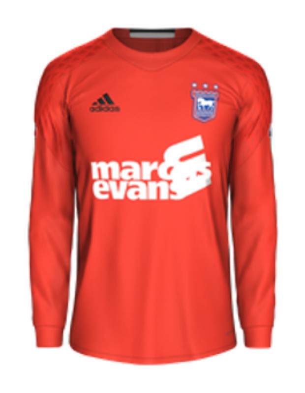 Ipswich Town 2016-17 GK 1 Kit