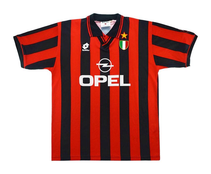 AC Milan 1996-97 Home Kit
