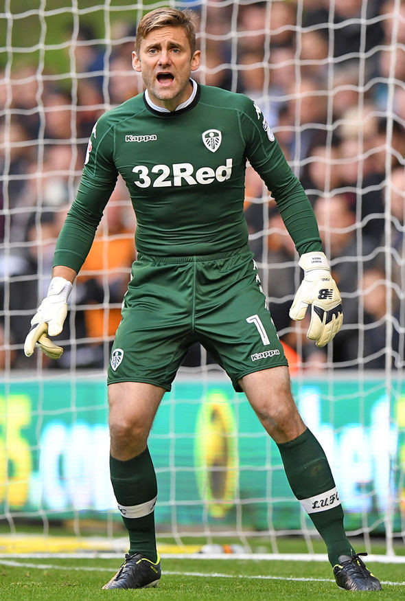 Leeds United 2016-17 GK 2 Kit