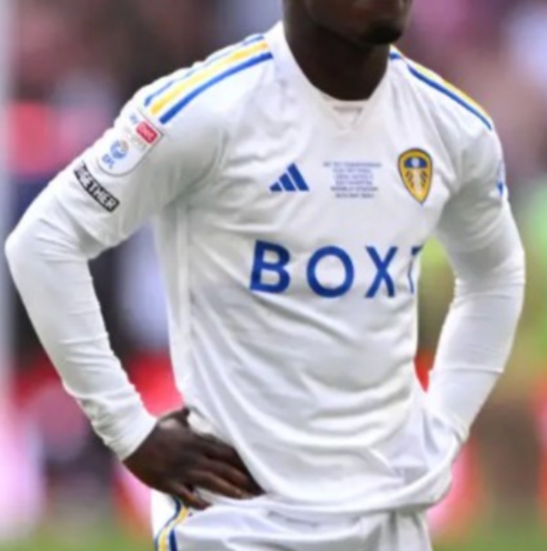 Leeds United 2023-24 EFL Championship Play-Off Final Kit