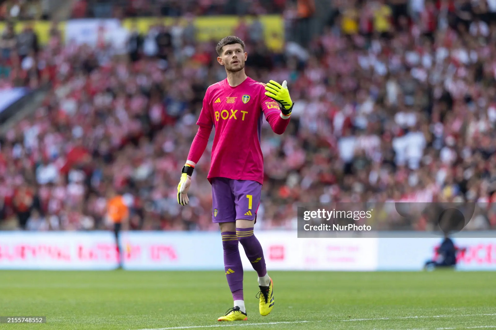 Leeds United 2023-24 EFL Championship Play-Off Final GK Kit
