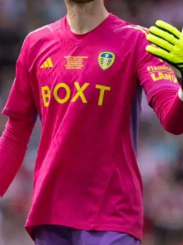 Leeds United 2023-24 EFL Championship Play-Off Final GK Kit