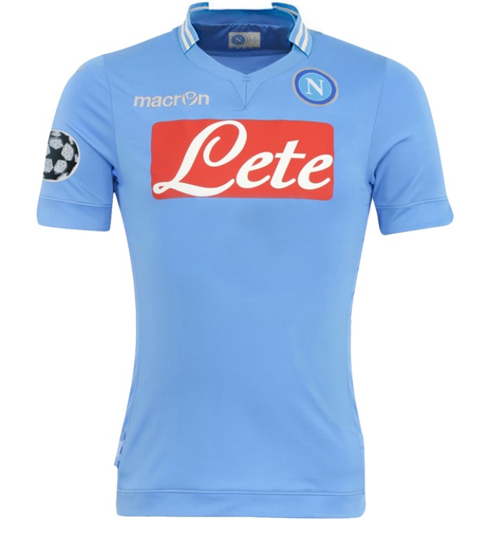 SSC Napoli 2013-14 European Home Kit