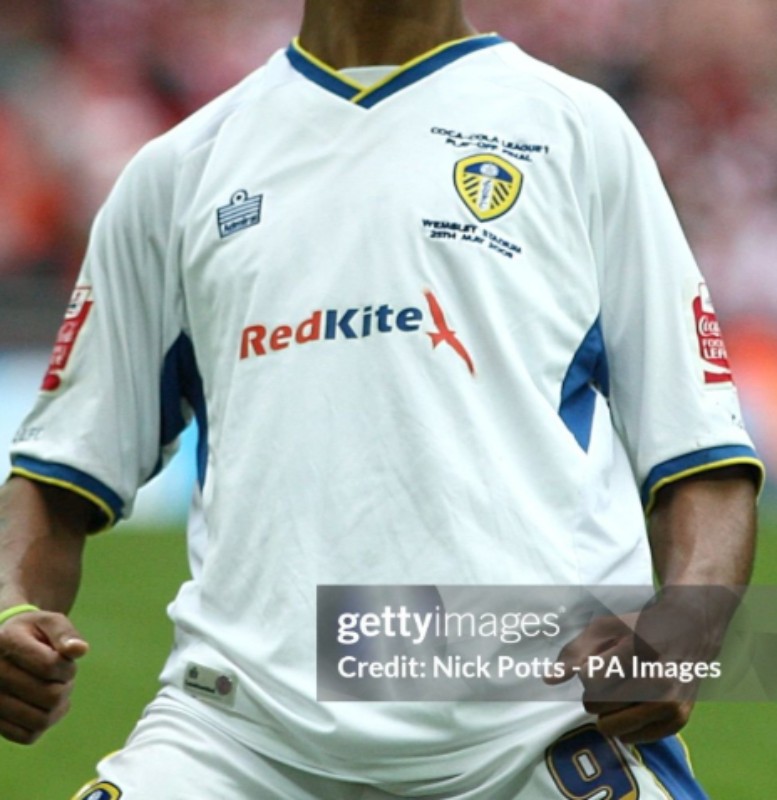 Leeds United 2007-08 EFL League One Play-Off Final Kit