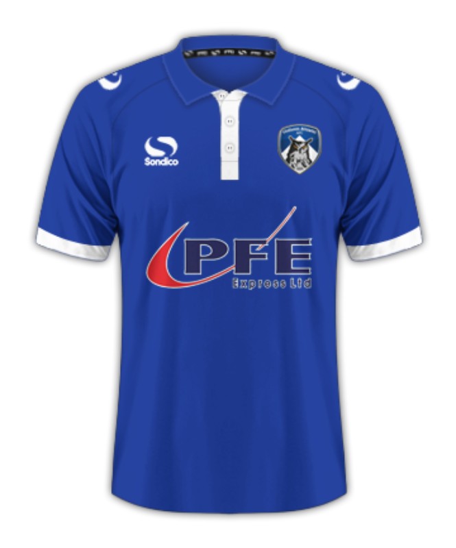 Oldham Athletic 2016-17 Home Kit