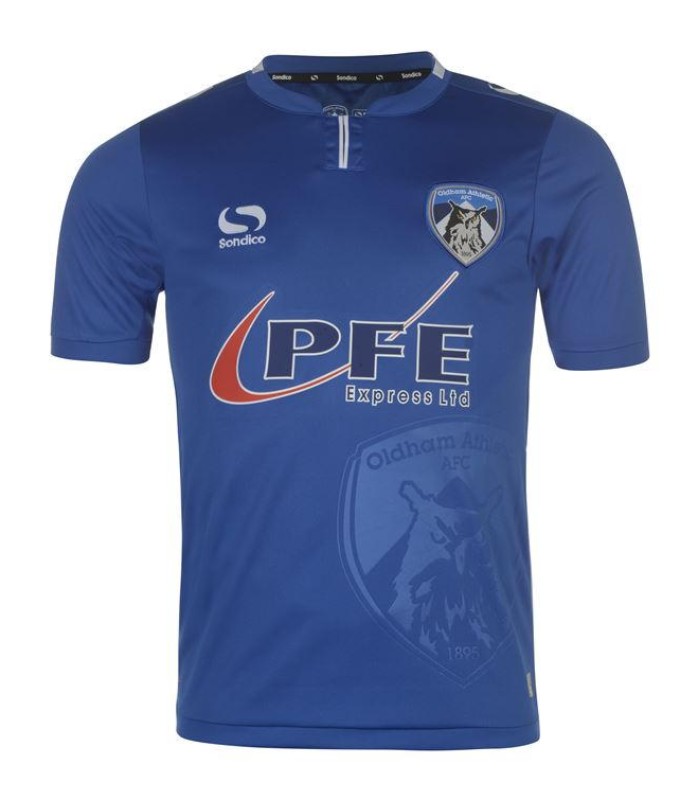 Oldham Athletic 2017-18 Home Kit