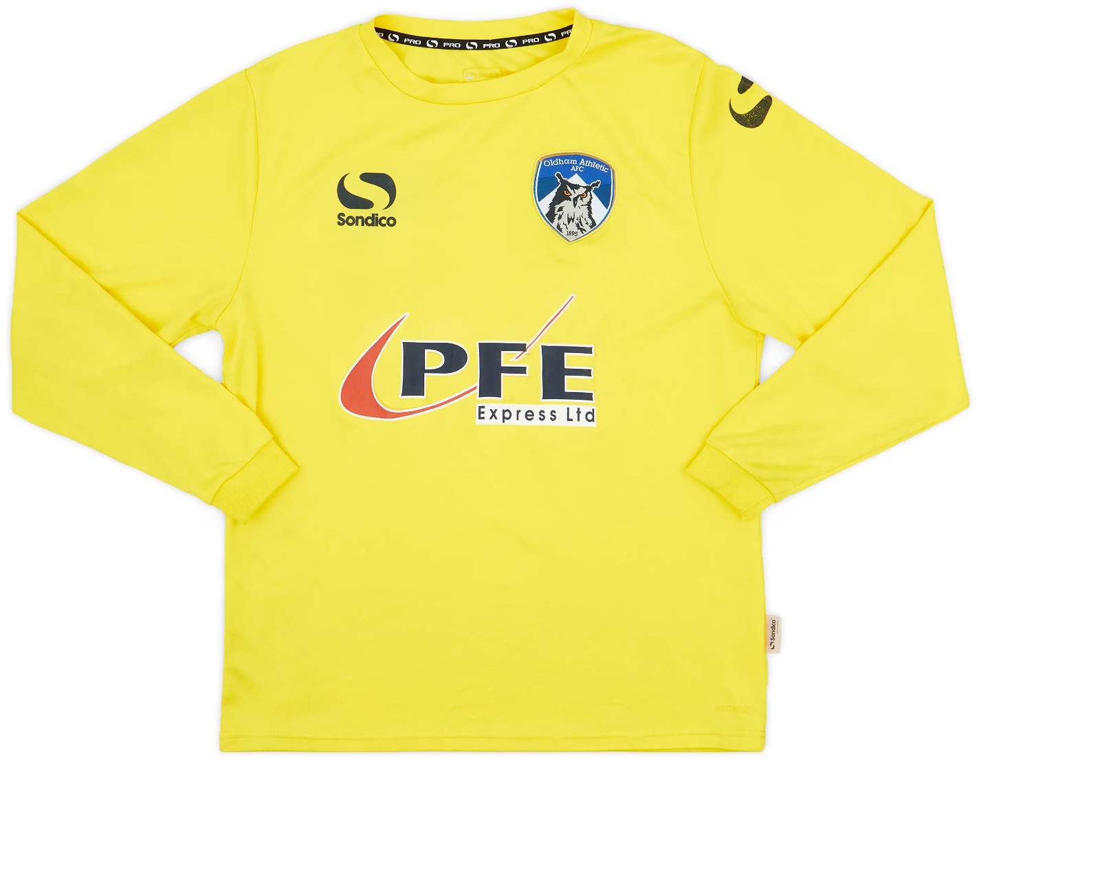 Oldham Athletic 2017-18 GK 1 Kit