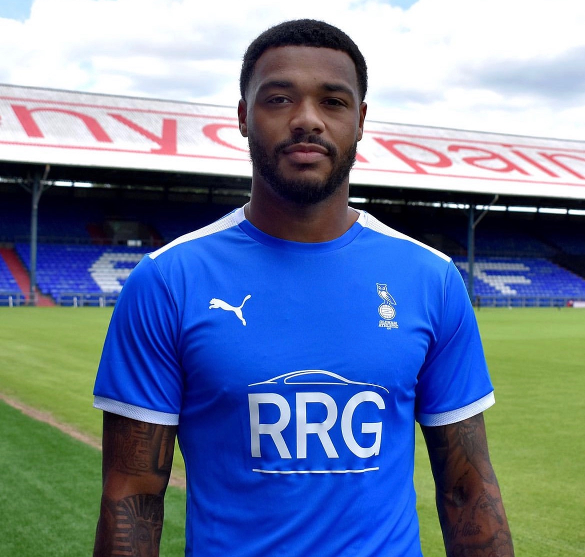 Oldham Athletic 2023-24 Pre-Season Home Kit