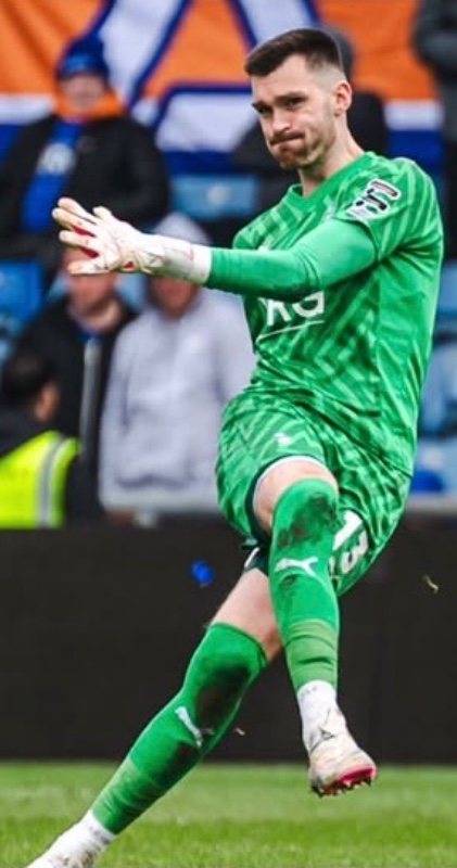 Oldham Athletic 2023-24 GK 2 Kit