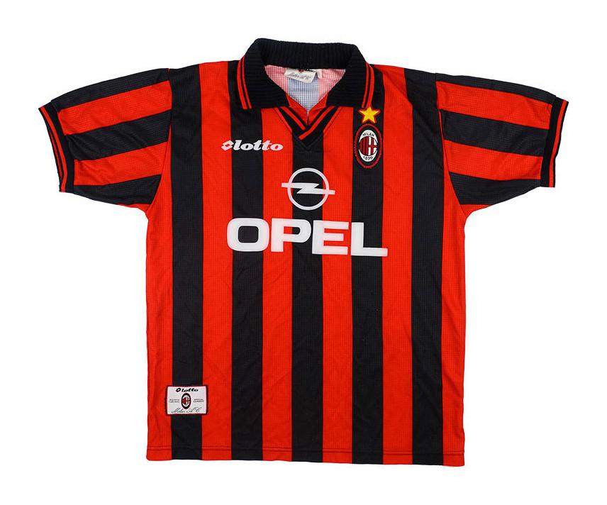 AC Milan 1997-98 Home Kit