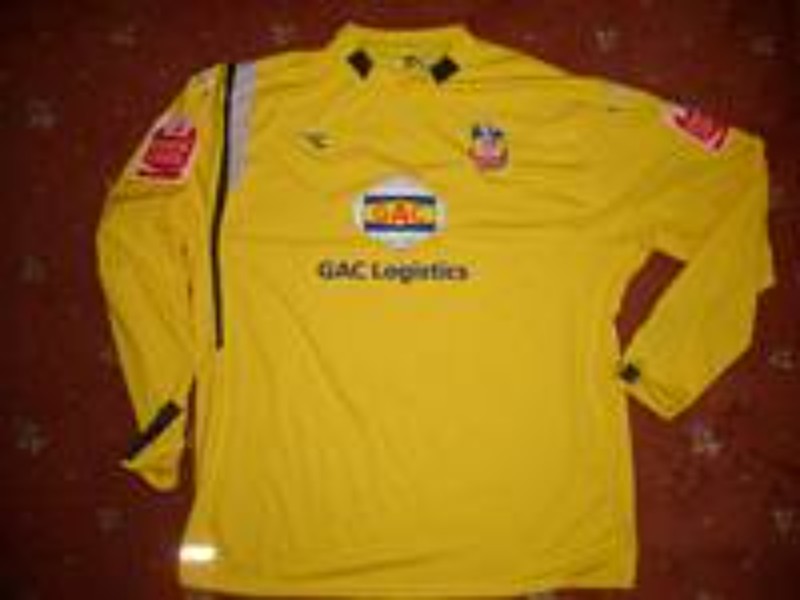 Crystal Palace 2006-07 GK 2 Kit