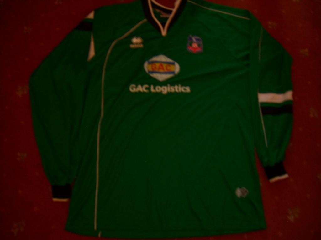 Crystal Palace 2007-08 GK 2 Kit