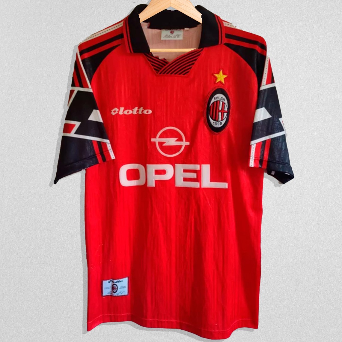 AC Milan 1997-98 Copa Centenarió de Belo Horizonte Fourth Kit