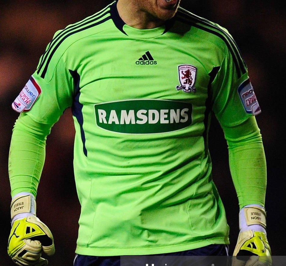 Middlesbrough 2011-12 GK 2 Kit