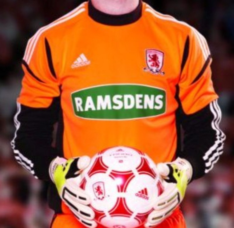 Middlesbrough 2012-13 GK 2 Kit