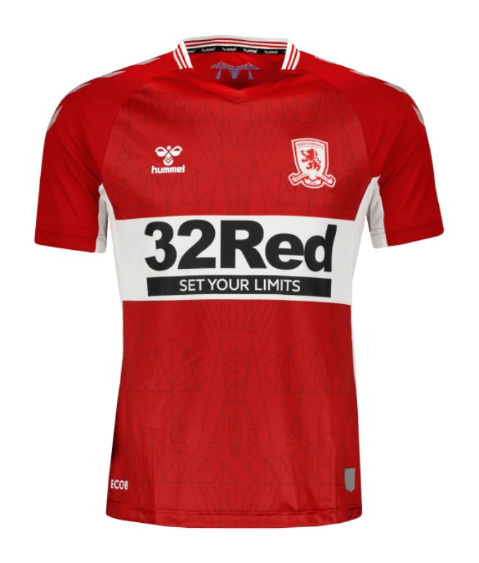 Middlesbrough 2021-22 Home Kit