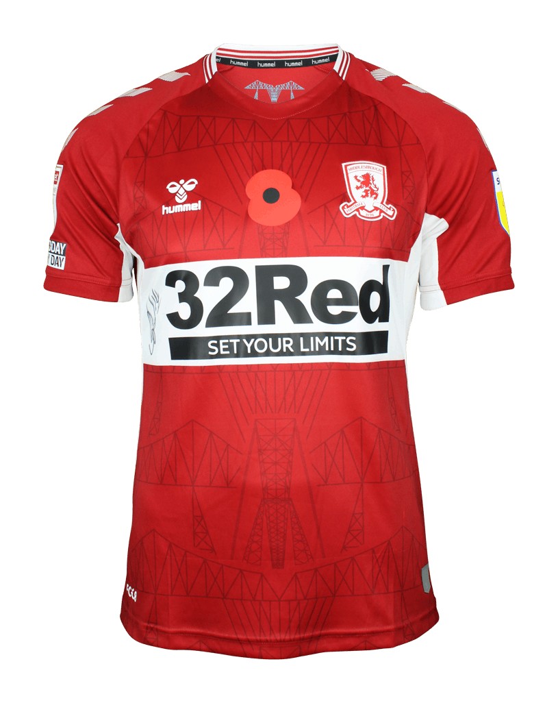 Middlesbrough 2021-22 Home V3 Kit