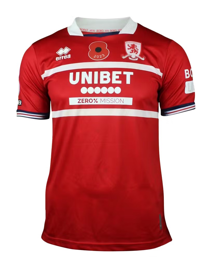 Middlesbrough 2023-24 Home V2 Kit