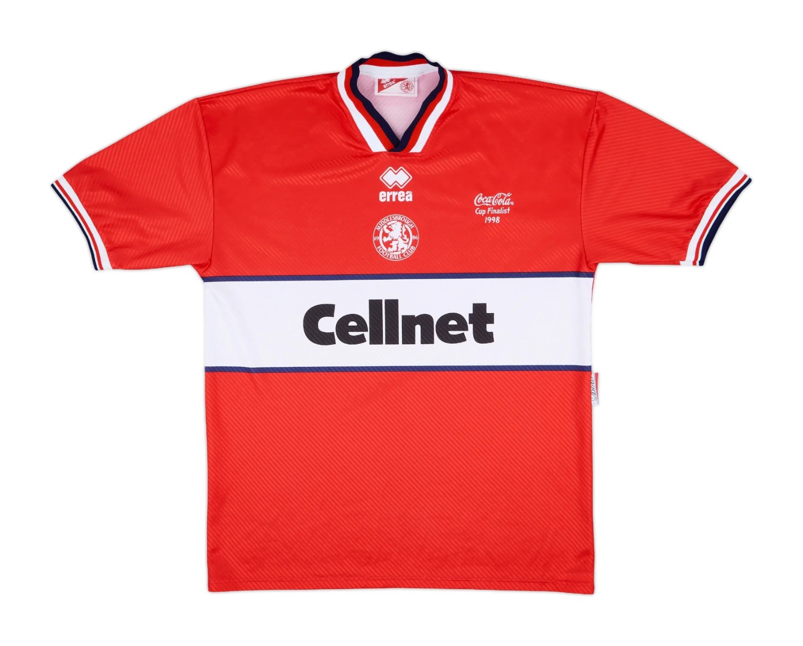 Middlesbrough 1997-98 EFL Cup Final Kit