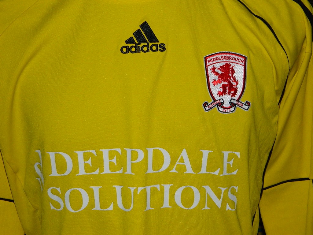 Middlesbrough 2010-11 GK Kit