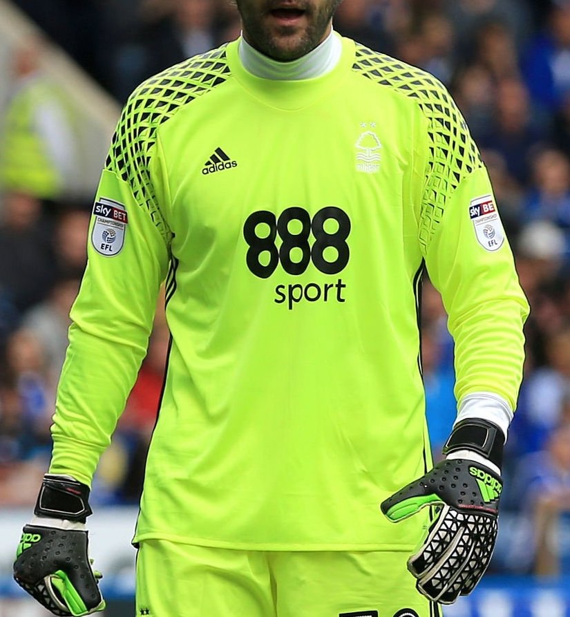 Nottingham Forest 2016-17 GK 1 Kit